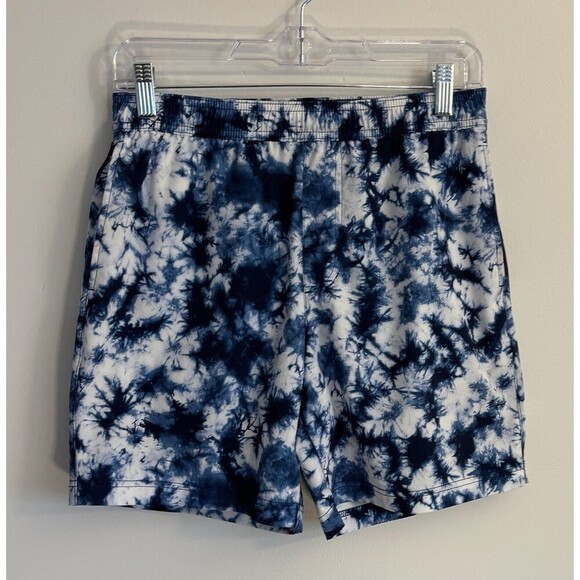 CHUBBIES The Tidal Waves 7" Athlounger Sport Shorts Men's Small Tie Dye Lined - Picture 1 of 13
